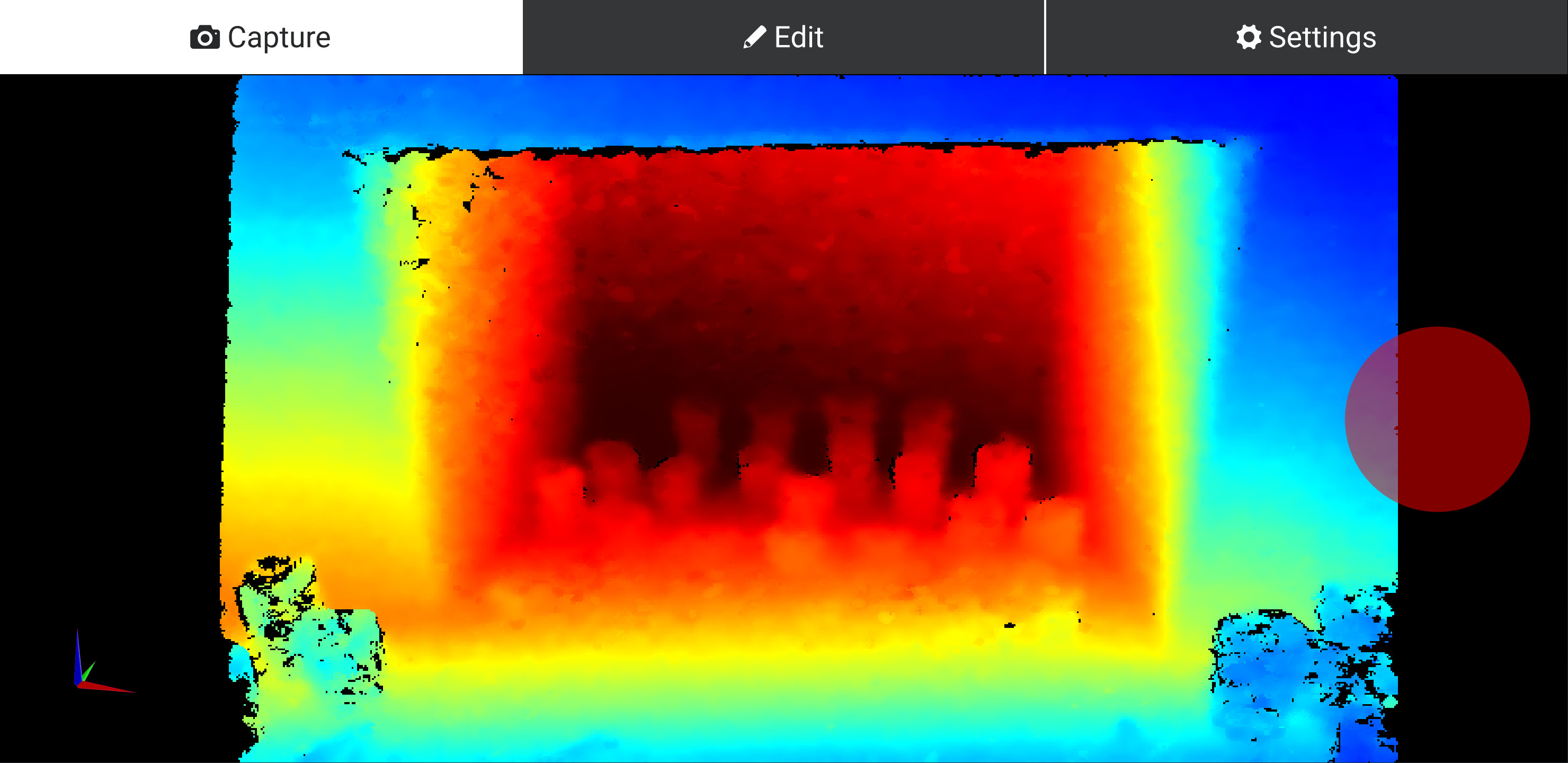 Capture fireplace
