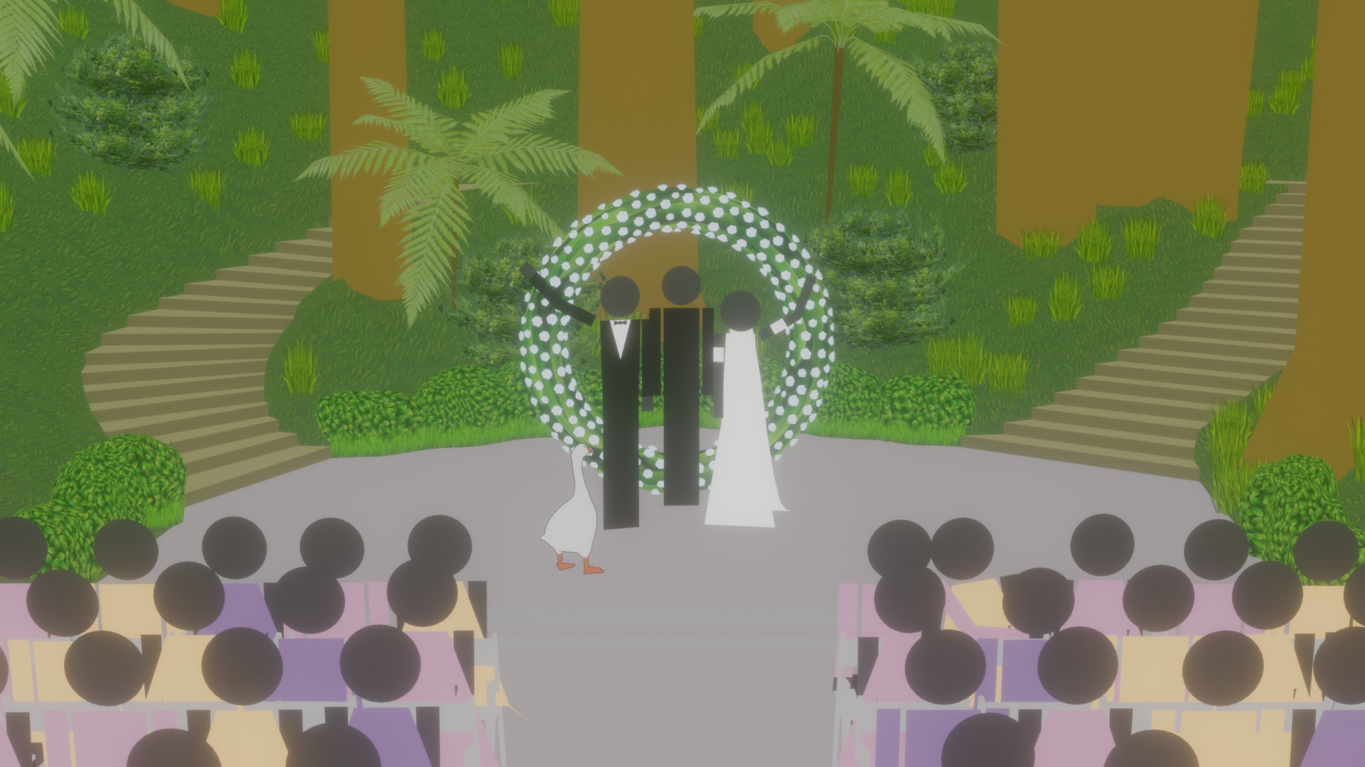 Blender render of the main scene